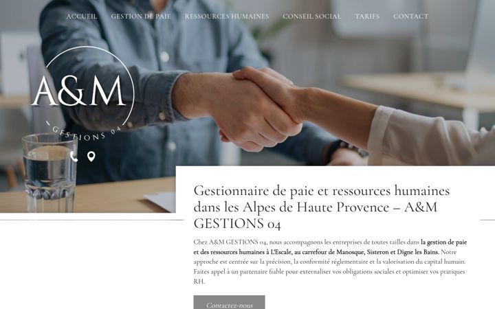 Screenshot of am-gestions04.fr