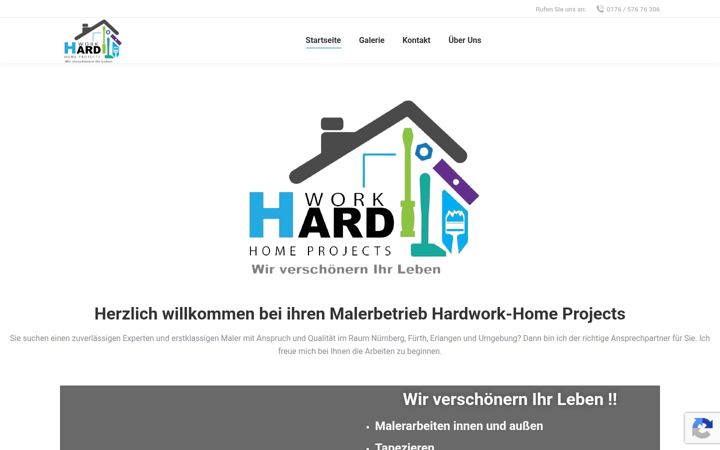 Screenshot of am-hardwork.de