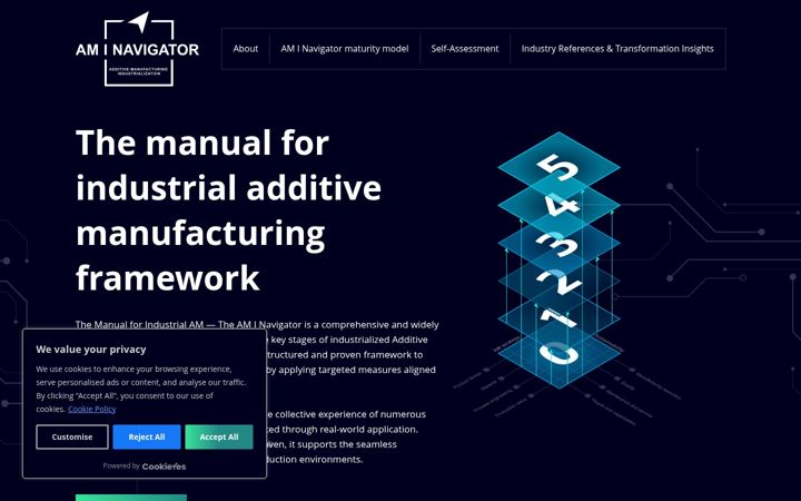 Screenshot of am-i-navigator.com