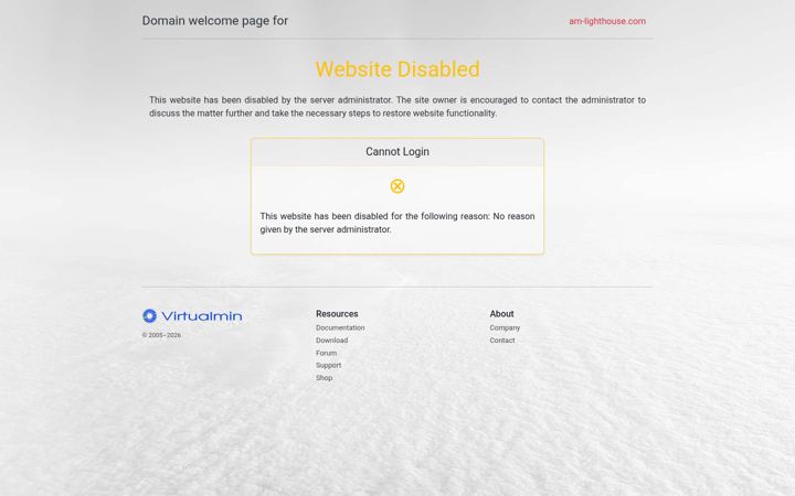 Screenshot of am-lighthouse.com