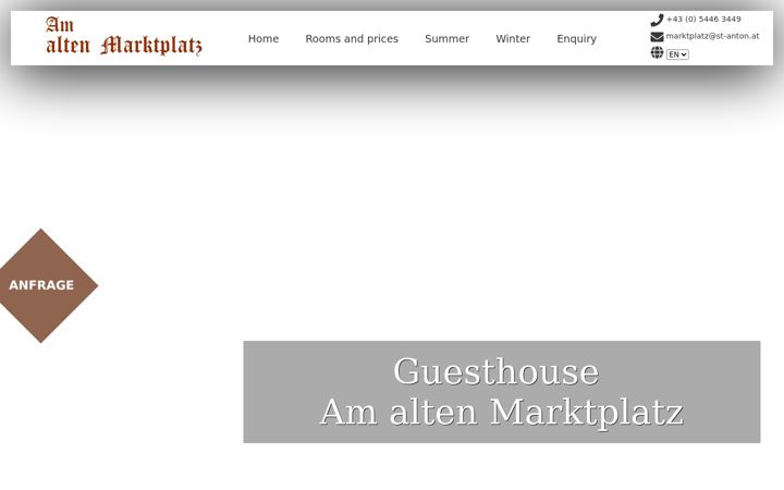 Screenshot of am-marktplatz.at
