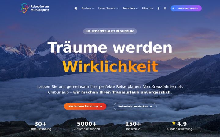 Screenshot of am-michaelsplatz.de