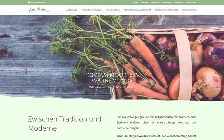 Screenshot ta' am-moor.de