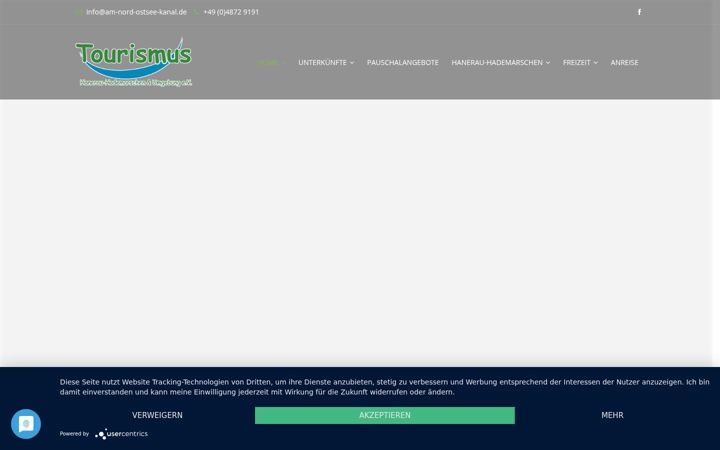Screenshot of am-nord-ostsee-kanal.de