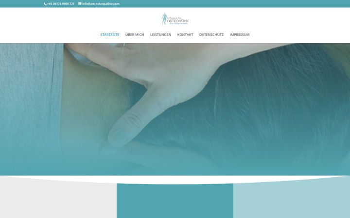 Screenshot of am-osteopathie.com