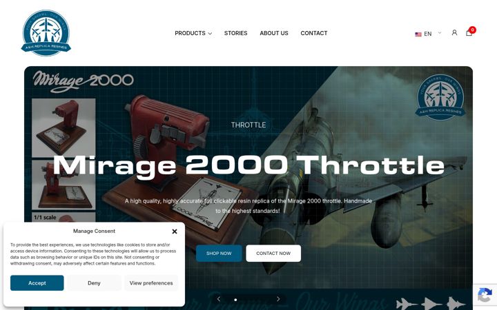 Screenshot of am-replicaresines.com