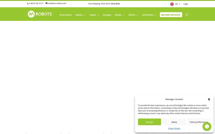 Screenshot of am-robots.com