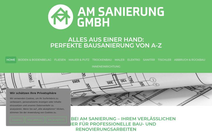 Ekrano kopija am-sanierung.hamburg