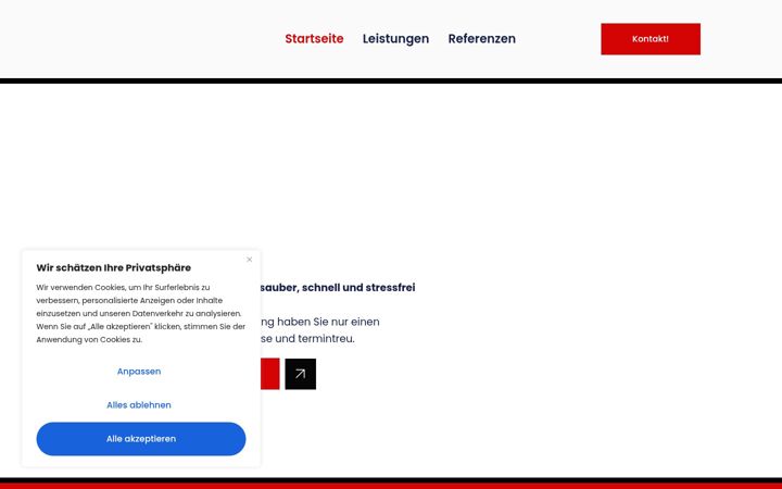 Screenshot von am-sanierungen.de