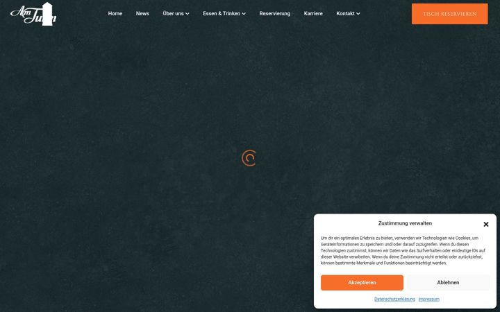 Screenshot von am-turm.de