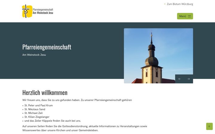 Screenshot ta' am-weinstock-jesu.de