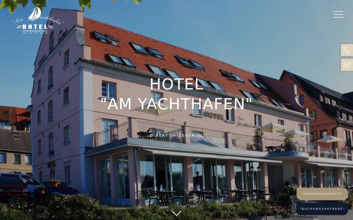 Screenshot of am-yachthafen.de