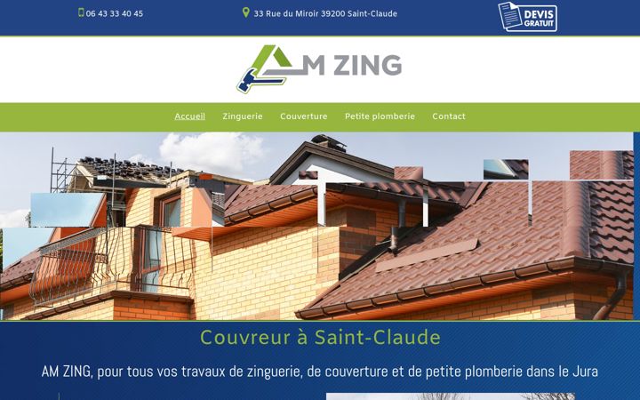 Screenshot of am-zing.fr