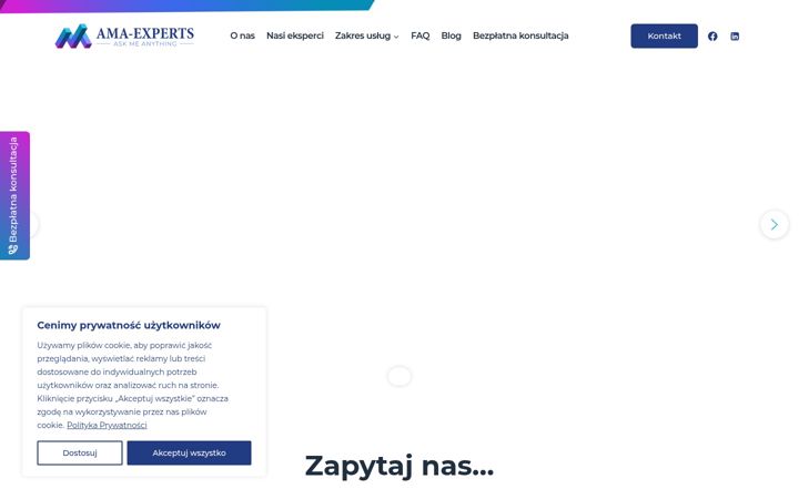 Screenshot of ama-experts.pl
