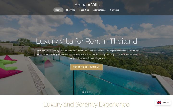 Screenshot of amaanisamui.com
