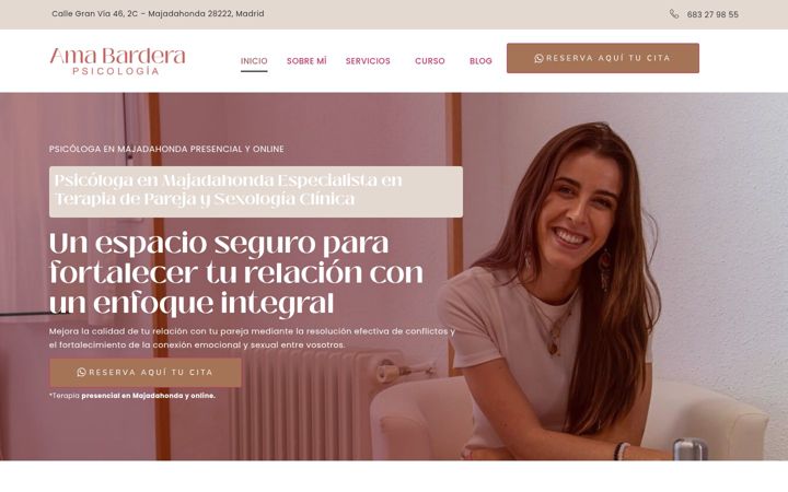 Screenshot of amabardera.com