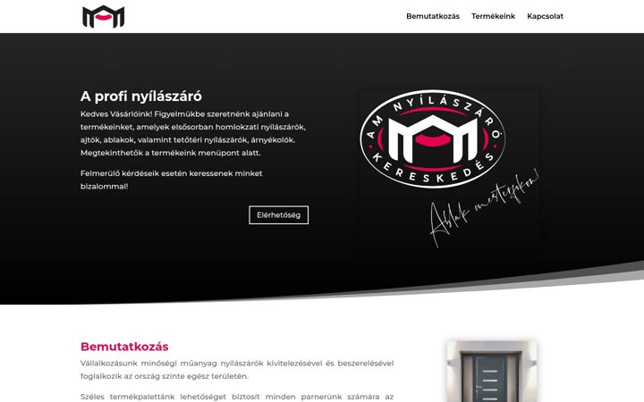 Skærmbillede af amablak.hu