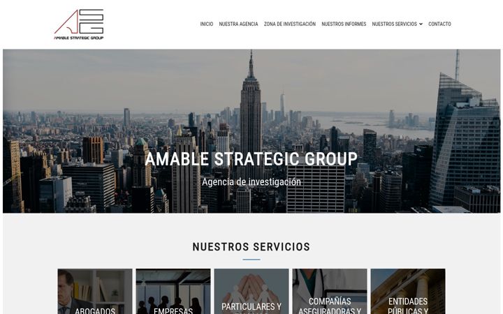 Screenshot of amablestrategicgroup.com