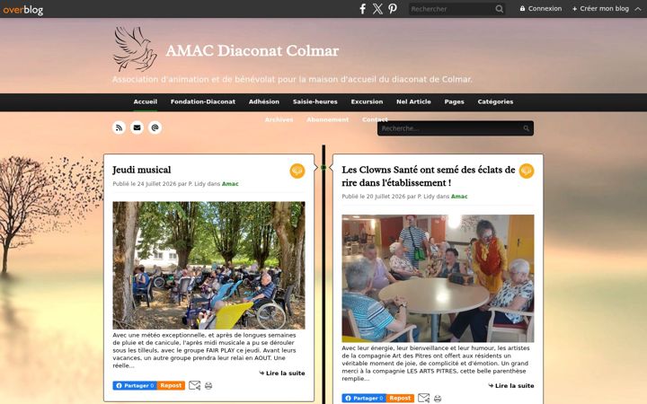 Screenshot of amac-diaconat-colmar.fr