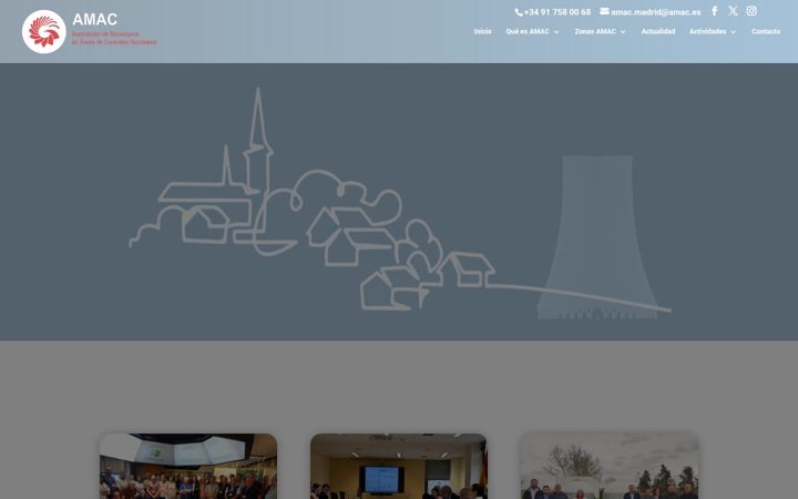 Screenshot of amac.es