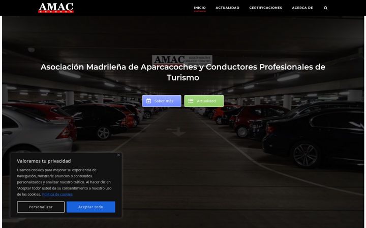 Zrzut ekranu amac.org.es