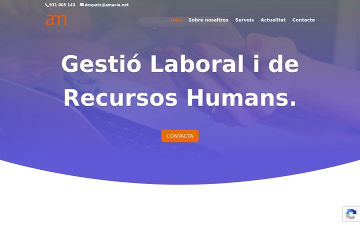 Screenshot ta' amacia.net