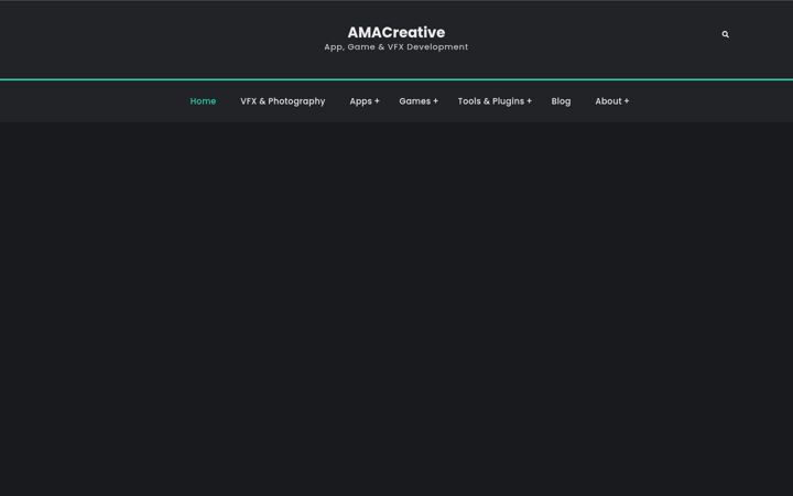 Screenshot ta' amacreative.net