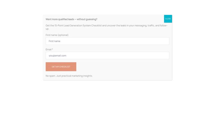 Screenshot of amadeacreative.com