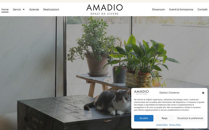 Screenshot of amadio.design