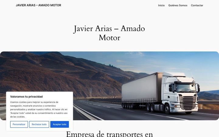 Screenshot of amadomotor.eu