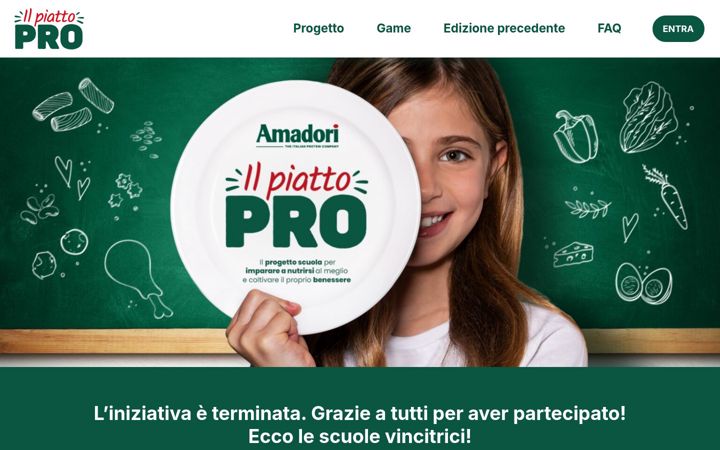 Screenshot von amadoriperlascuola.it