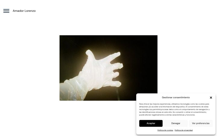 Screenshot von amadorlorenzo.com