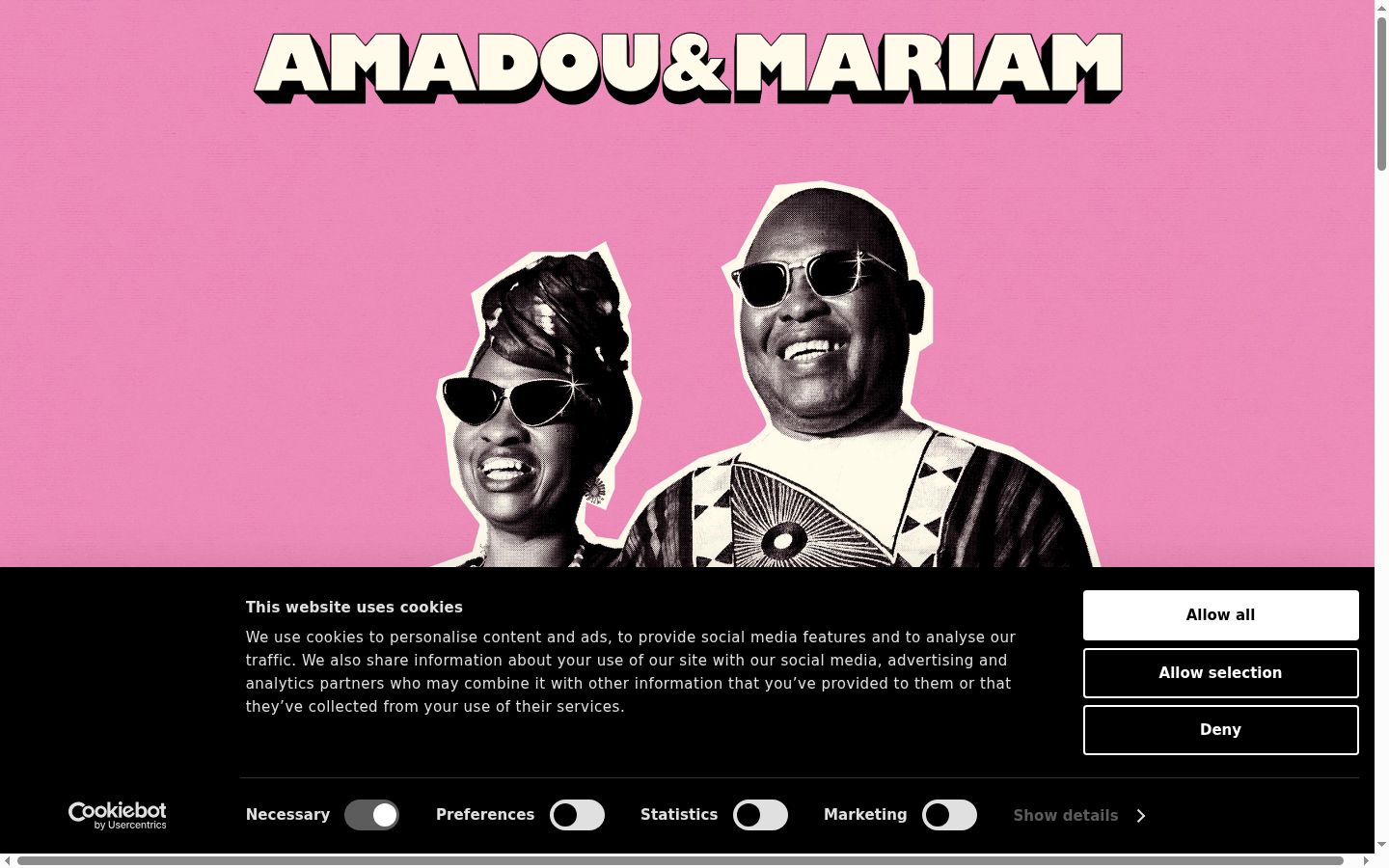 Screenshot tal-banner tal-kunsens muri qabel kwalunkwe interazzjoni