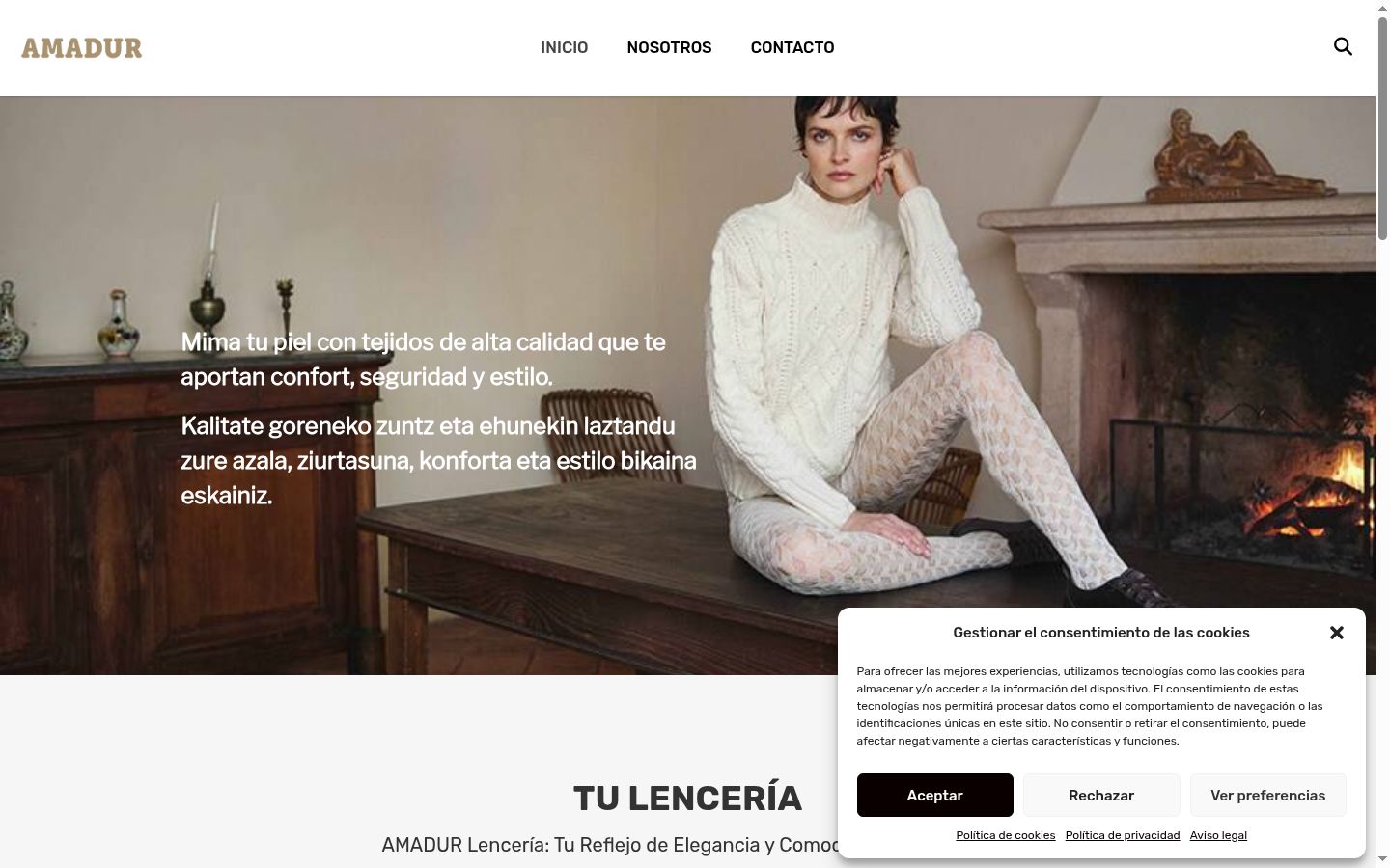 Screenshot tal-banner tal-kunsens muri qabel kwalunkwe interazzjoni