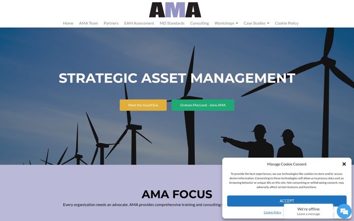 Screenshot di amadvocate.com