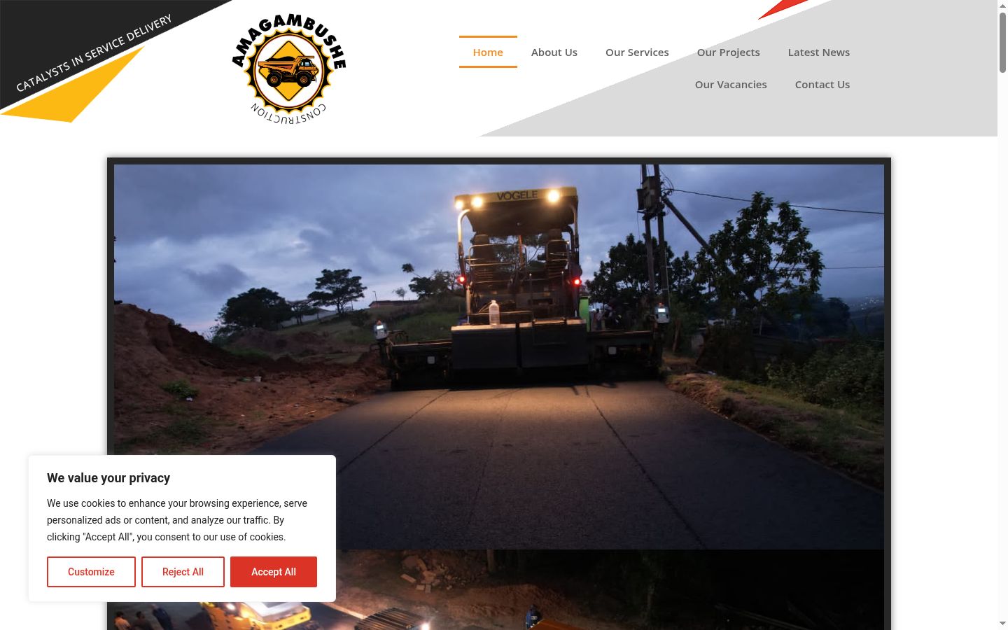 Screenshot tal-banner tal-kunsens muri qabel kwalunkwe interazzjoni
