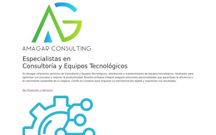 Screenshot of amagar.es