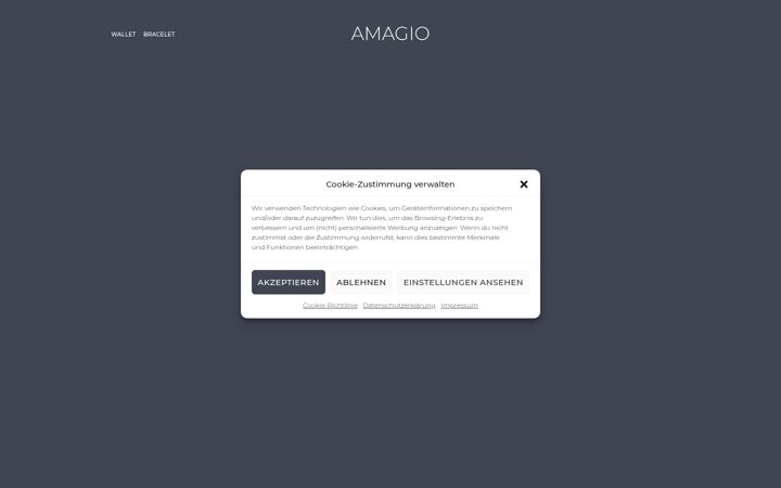 Screenshot of amagio.de