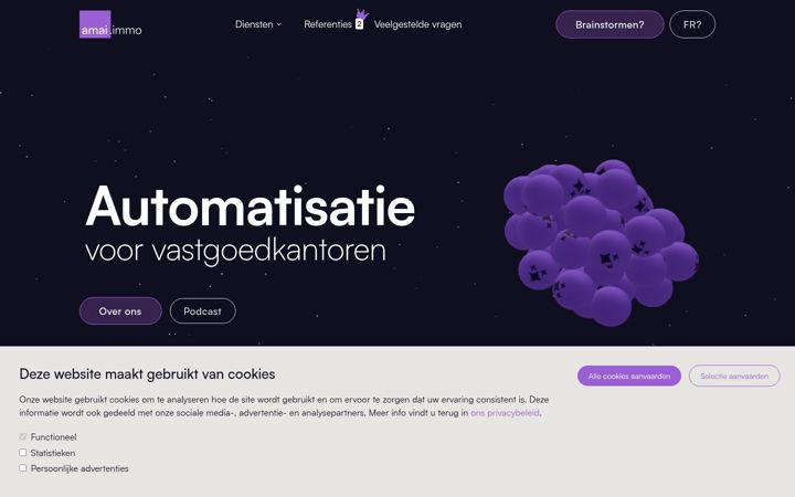 Screenshot of amai.immo