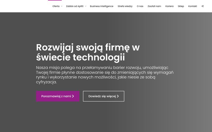 Screenshot of amainstitute.pl