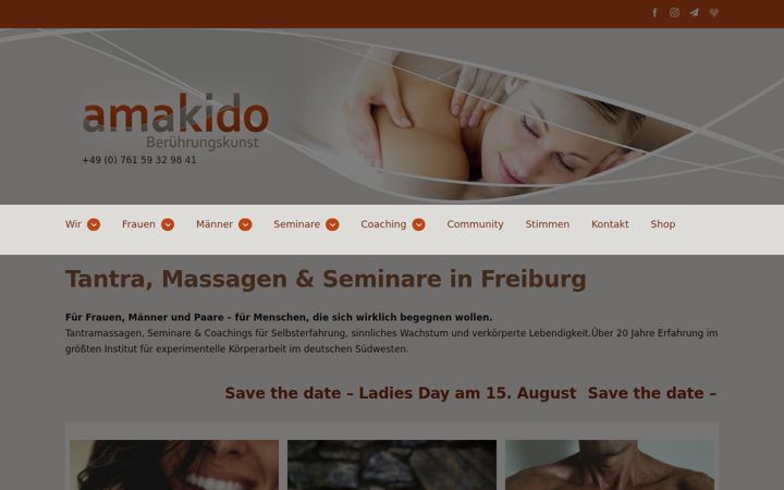 Screenshot of amakido.de