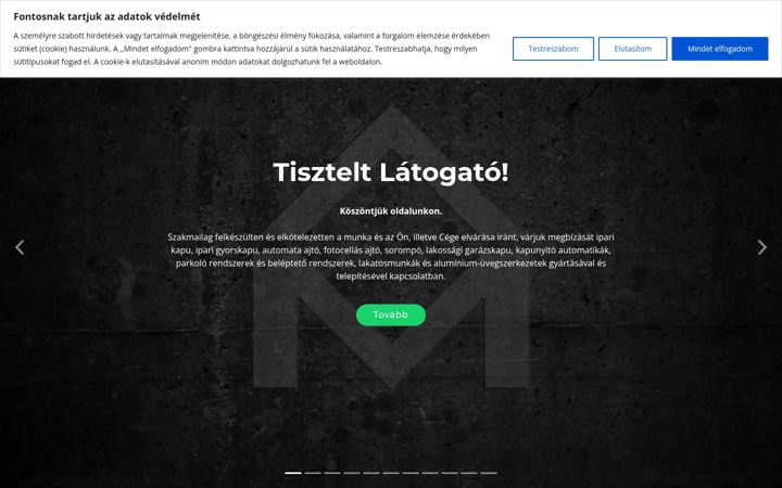 Screenshot of amaksz.hu