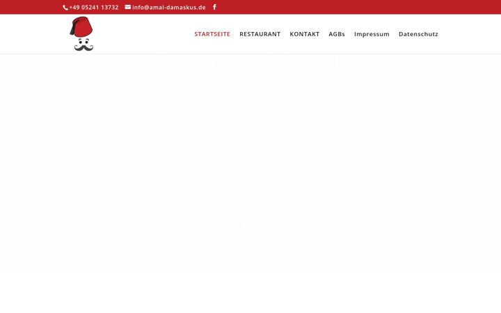 Screenshot of amal-damaskus.de