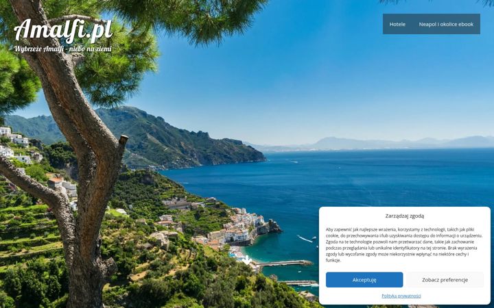 Screenshot of amalfi.pl