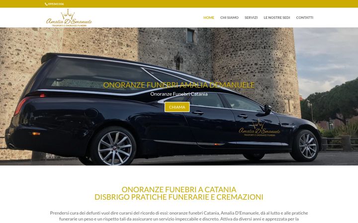Screenshot di amaliademanueleonoranzefunebri.it
