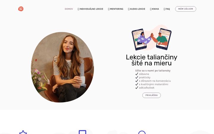 Kuvakaappaus sivustosta amalo.sk