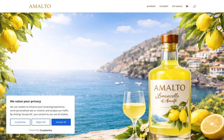 Screenshot von amalto.it