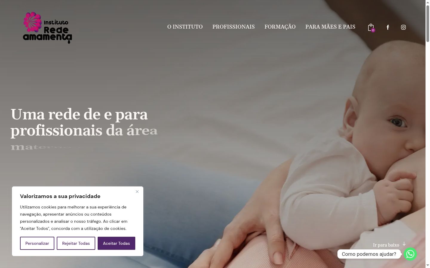 Ekrānuzņēmums ar piekrišanas baneri, kas tika rādīts pirms jebkādas mijiedarbības