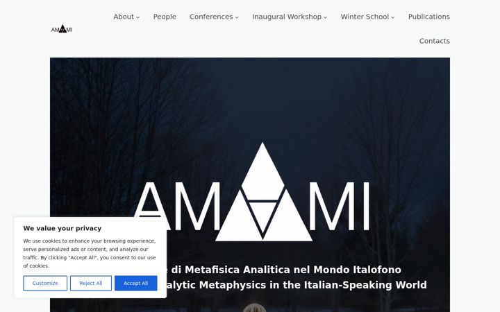 Screenshot of amami-philo.com