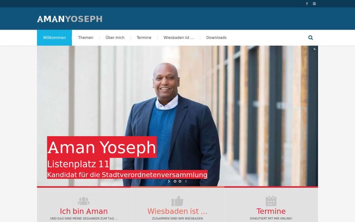 Screenshot of aman-fuer-wiesbaden.de